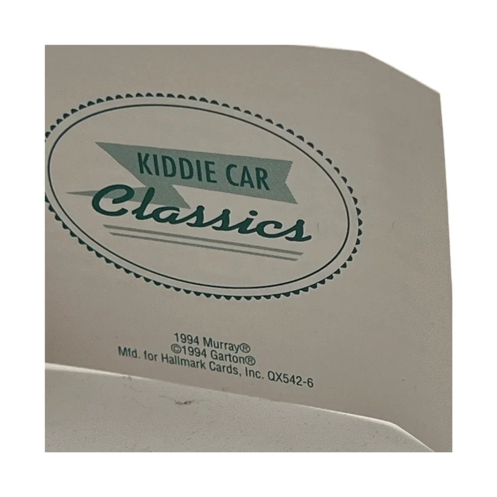 1994‎ Hallmark Murray Champion Pedal  Kiddie Car Classics Ornament 1st in Series